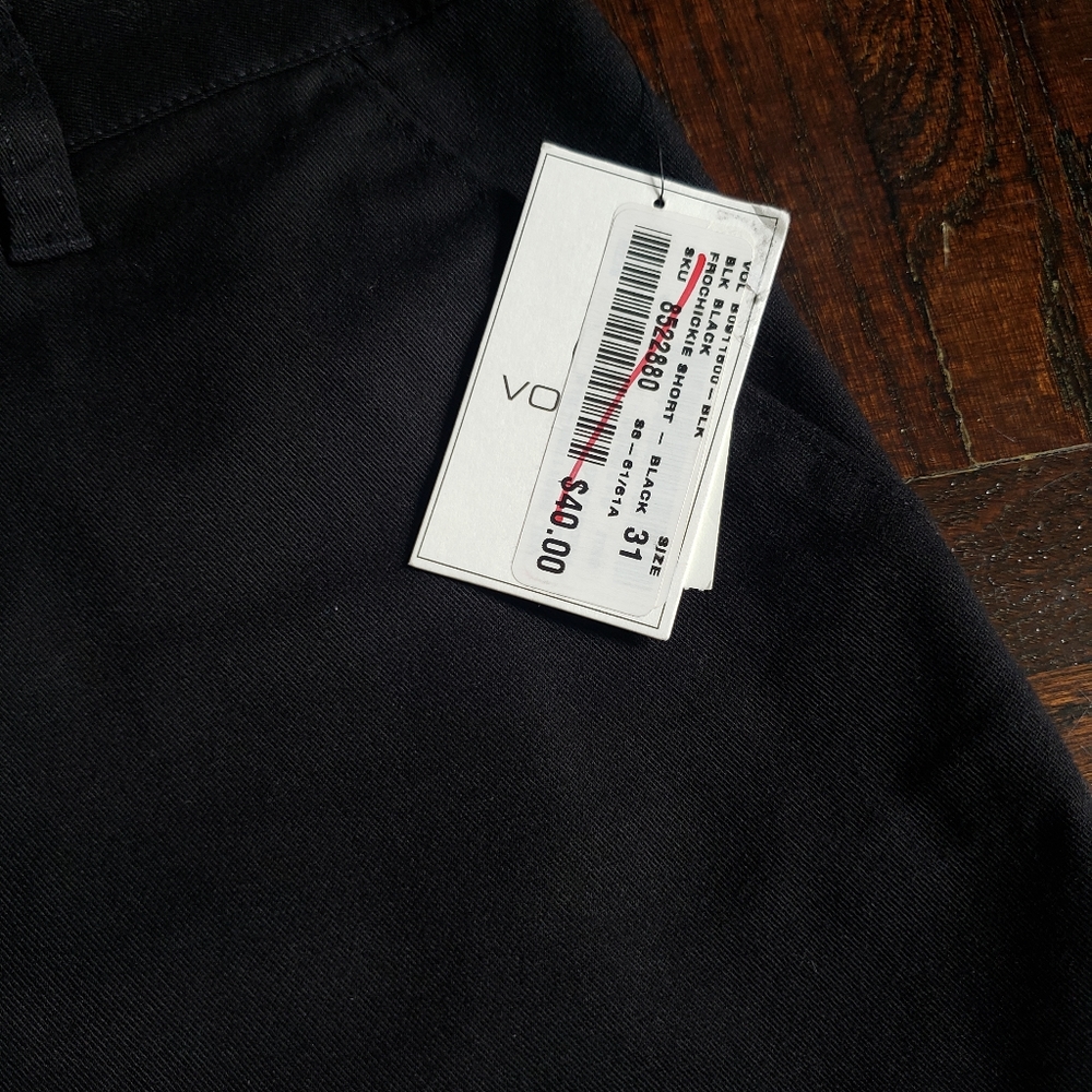 🌟sale Volcom Black Shorts - Picture 3 of 6